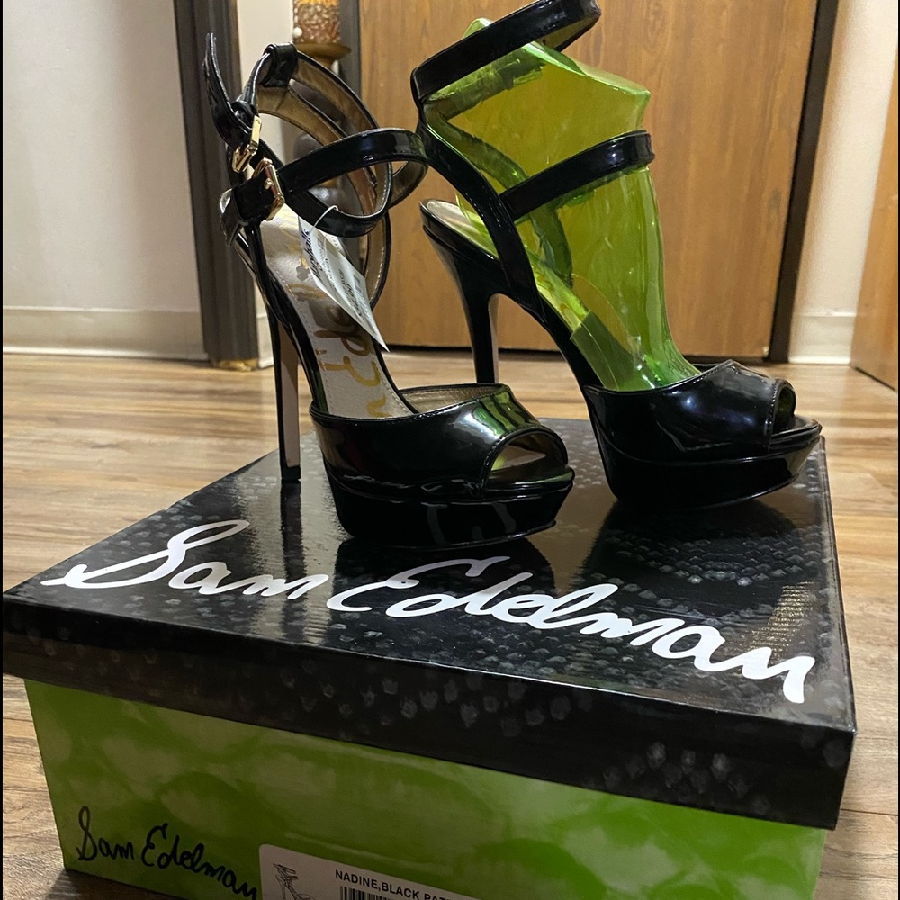 Sam Edelman Platform Heel Brand New Never Worn 5.5